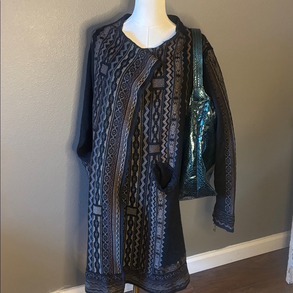 Johnny Was Textured Knit Jacket - Picture 10 of 14